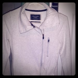 Abercrombie and Fitch White sweater